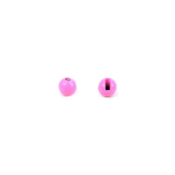 Tungsten Kopfperlen geschlitzt Pink