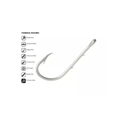 VMC 9291 PS Naturköderhaken mit Öhr